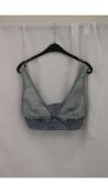 Maje Bleu Clair Cropped Top, 3