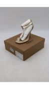 Burberry Women's Strappy Heels, Beige, UK 3
