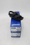 Two Pairs Birkenstock Narrow Fit Kids Milano Eva Essentials Sandals, Black, UK 9