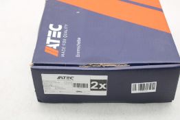 One Set ATEC 10602531 Brake Discs, for Honda Civic 8 FR-V