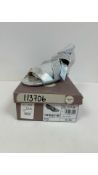 Pavers Women's Wide Fit Sandals, Silver, UK 6