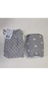 Peek-A-Boo Chicco Next2Me Crib Fitted Sheet, Size 83X50cm