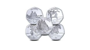 2021 Gibraltar Summer Olympics 50p Set of 5