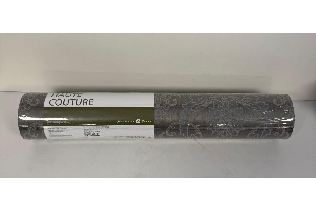 Forty Eight Rolls of Haute Couture Regency Damask Wallpaper, 10.6 M X 0.53 M, 2667-43