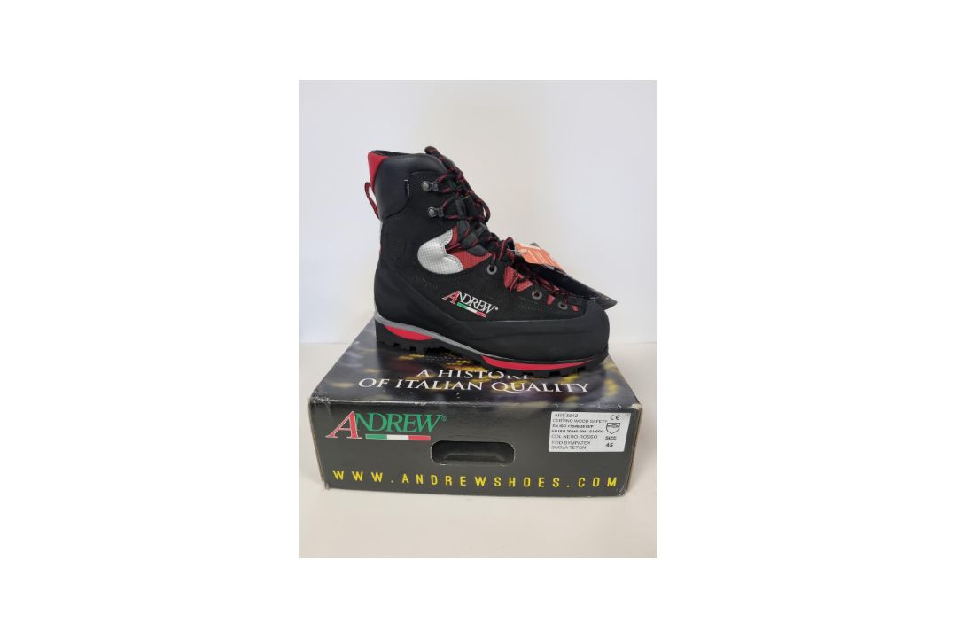 Andrew Shoes Cervino Wood Safety Boots, EU 45