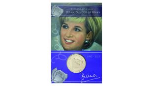 2017 Ascension Island Diana Virenium Rose Crown