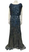 Jenny Packham Sequinned Crystal-embellished Gown, Size 18