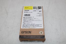 Epson T603 Ink Cartridges, Yellow, 220ml