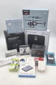 Assorted Electronic and IT items to include Noctua Cooler, Smart Scales, RC Helicopter, Video & Netw