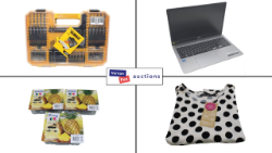 A huge sale of Consumer Goods to include Printer Supplies & Technology, Homewares, Cosmetics, Sportswear, Fashions, Tools and much more!