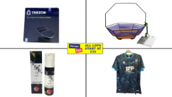 *ALL LOTS START AT £10* Consumer Goods to include Homewares, Cosmetics, Tools, Technology and more!