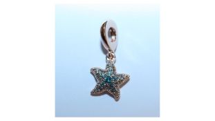 Pandora Sparkling Starfish Dangle Charm