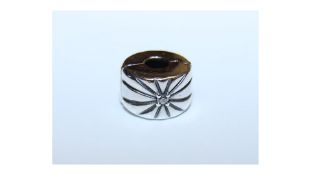 Pandora Sparkling Sunburst Sterling Silver Clip Charm