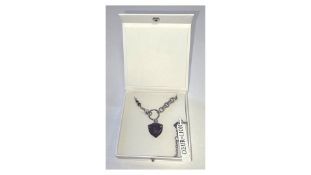 Coeur De Lion Necklace Magic Crystal & Chunky Chain Amethyst