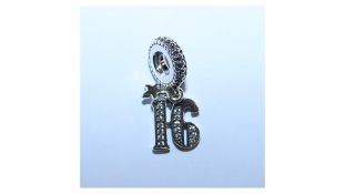Pandora 16 Sterling Silver Dangle Charm