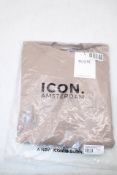 Icon The Fabio Crewneck Sweater, Mocha, Size S