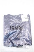 Icon The Fabio Crewneck Sweater, Navy, Size S