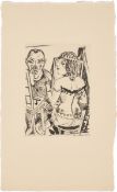 Max Beckmann. ”Garderobe”. 1921