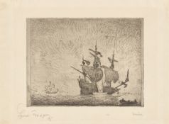 Lyonel Feininger. ”Marine, 1”. 1910/11