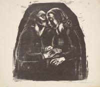 Käthe Kollwitz. ”Maria und Elisabeth (Final third Version)”. 1929/30