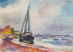 Conrad Felixmüller. ”Helgoland”. 1924