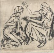 Peter August Böckstiegel. ”Wiederkehr des Sohnes”. 1921
