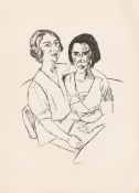 Max Beckmann. „Zwei Frauen“. 1922