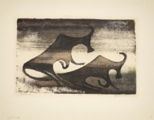 Ewald Mataré. „Zwei Kühe im Nebel (Weide C)“. 1952 ?
