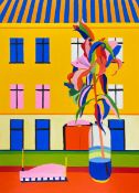 Charity Lot - Navot Miller. „Lillies & Menorah on Auguststraße“. 2022