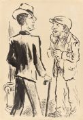 George Grosz. „Herr und Bettler“.