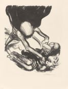 Käthe Kollwitz. „Tod greift in Kinderschar“. 1934