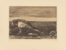 Käthe Kollwitz. „Die Pflüger“. Vor 1907/08