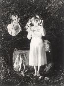 Dieter Appelt. Ophelia mit Lichterkranz, from the Sequence ”Erinnerungsspur”, 1977–1979. 1978