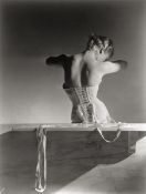 Horst P. Horst (i.e. Horst Paul Albert Bohrmann). Mainbocher Corset, Paris. 1939