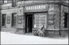 Harald Hauswald. ”Am Wasserturm” / Bahnhof Lichtenberg. 1982 and 1980