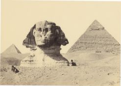 Francis Frith. Sphinx / The Great Piramid, From the Plain / The Second Piramid, From the…. Each 1857