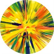 Damien Hirst. ”Spin Painting”. 2009