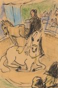 Erich Heckel. In der Manege (In the circus ring). 1921