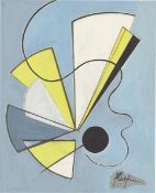 Adolf Fleischmann. Linie und Fläche (line and space). Circa 1947