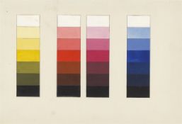 Erich Mrozek. Colour study for a mural. 1929/30