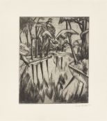 Erich Heckel. ”Parksee”. 1914