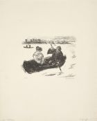 Max Beckmann. ”Boote auf dem Tegeler See”. 1911