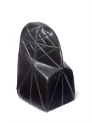 Rainer Kriester. ”Schwarzes Fragment X”. 1988