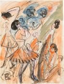 Ernst Ludwig Kirchner. Dancers. 1913/14