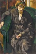 Willy Jaeckel. ”Bildnis Charlotte Jaeckel”. 1914