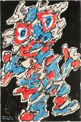 Jean Dubuffet. ”Personnage des ‘Légendes‘”. 1962