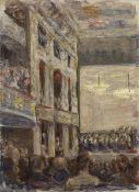 Max Liebermann. ”Konzert in der Oper”. 1924