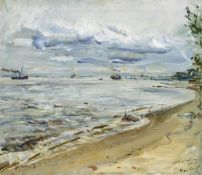 Max Slevogt. Elbe at Teufelsbrück (Hamburg). 1929