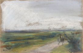 Max Liebermann. ”Landschaft (Noordwijk aan Zee)”. Circa 1910