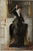 Alfred Stevens. In the Boudoir.